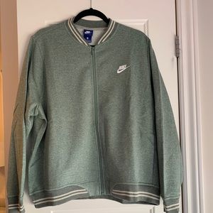 Khaki Nike Varsity Jacket